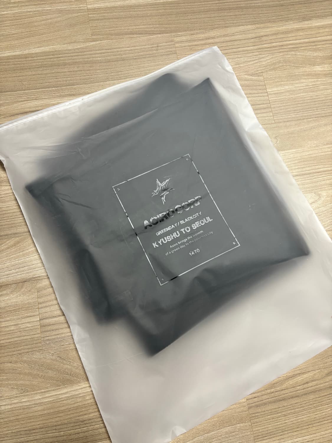 아오이로 페이크 스터드 커트 더블니 팬츠 데님  상품이미지3