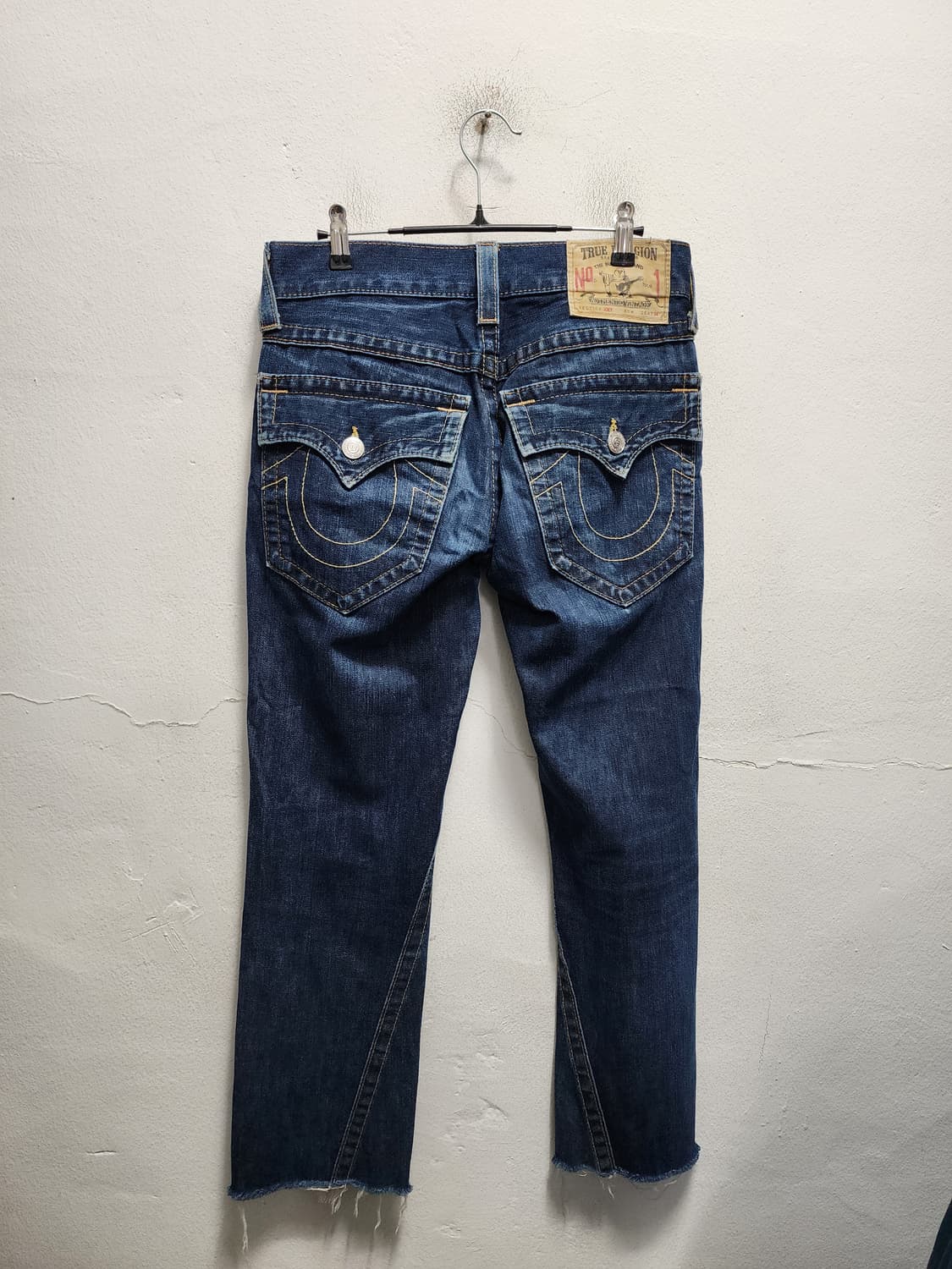 USA 트루릴리젼 JOEY 데님 컷팅진 상품이미지1