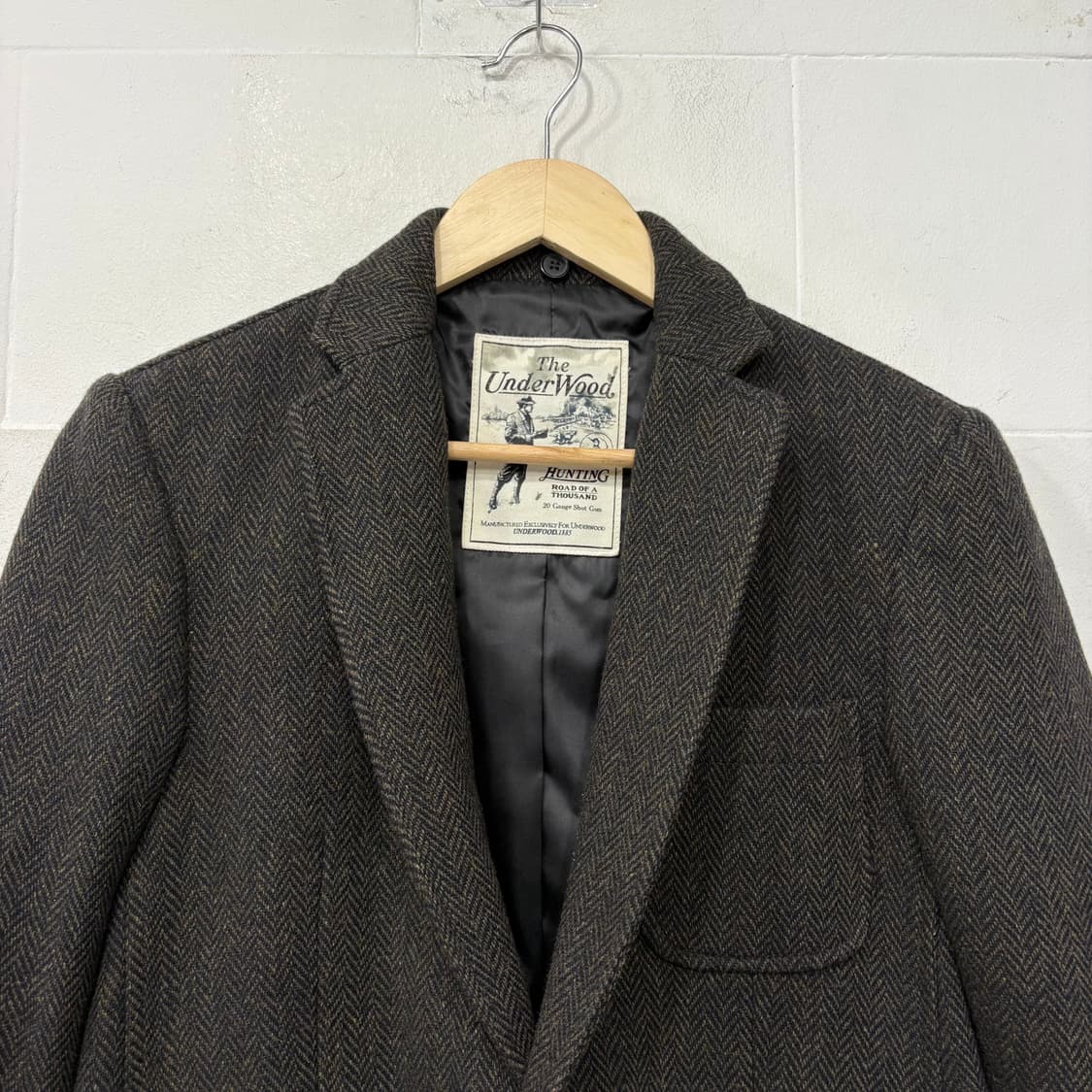 언더우드 the Underwood 헤링본 블레이저 자켓 상품이미지2