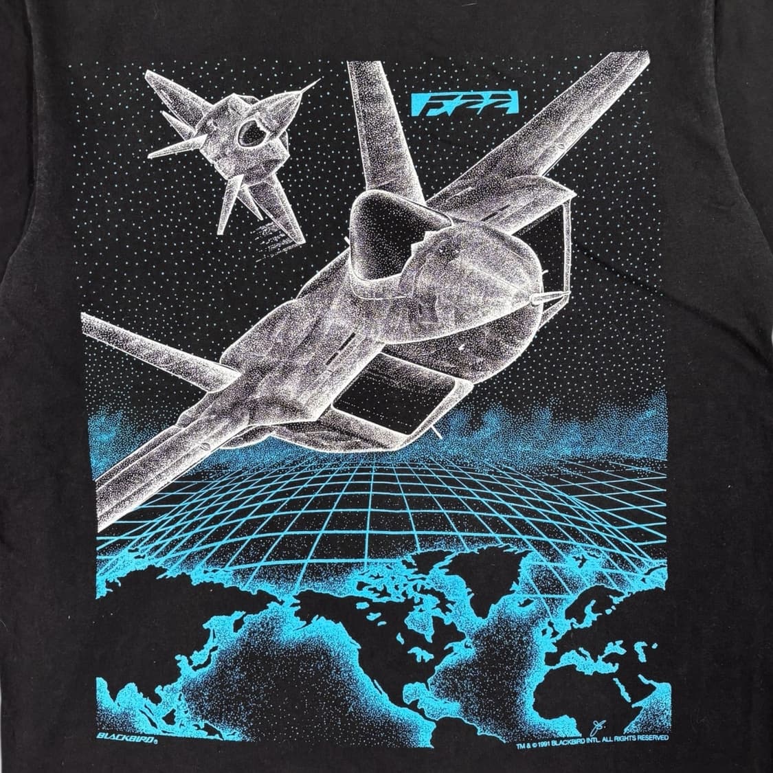 L)90's Airforce Blackbird 티셔츠 상품이미지2