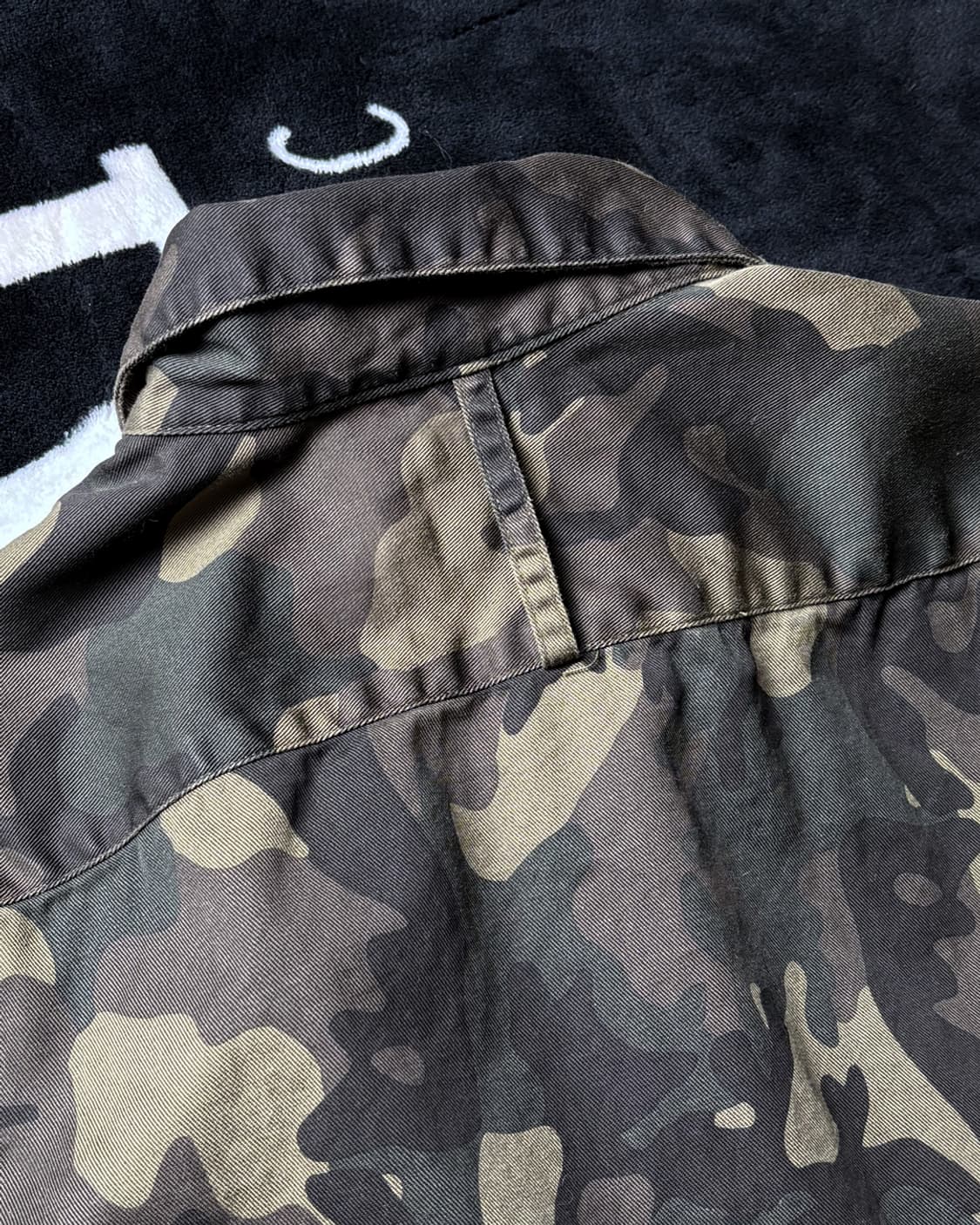 일본빈티지 INHERIT 카모 셔츠형 재킷 상품이미지5