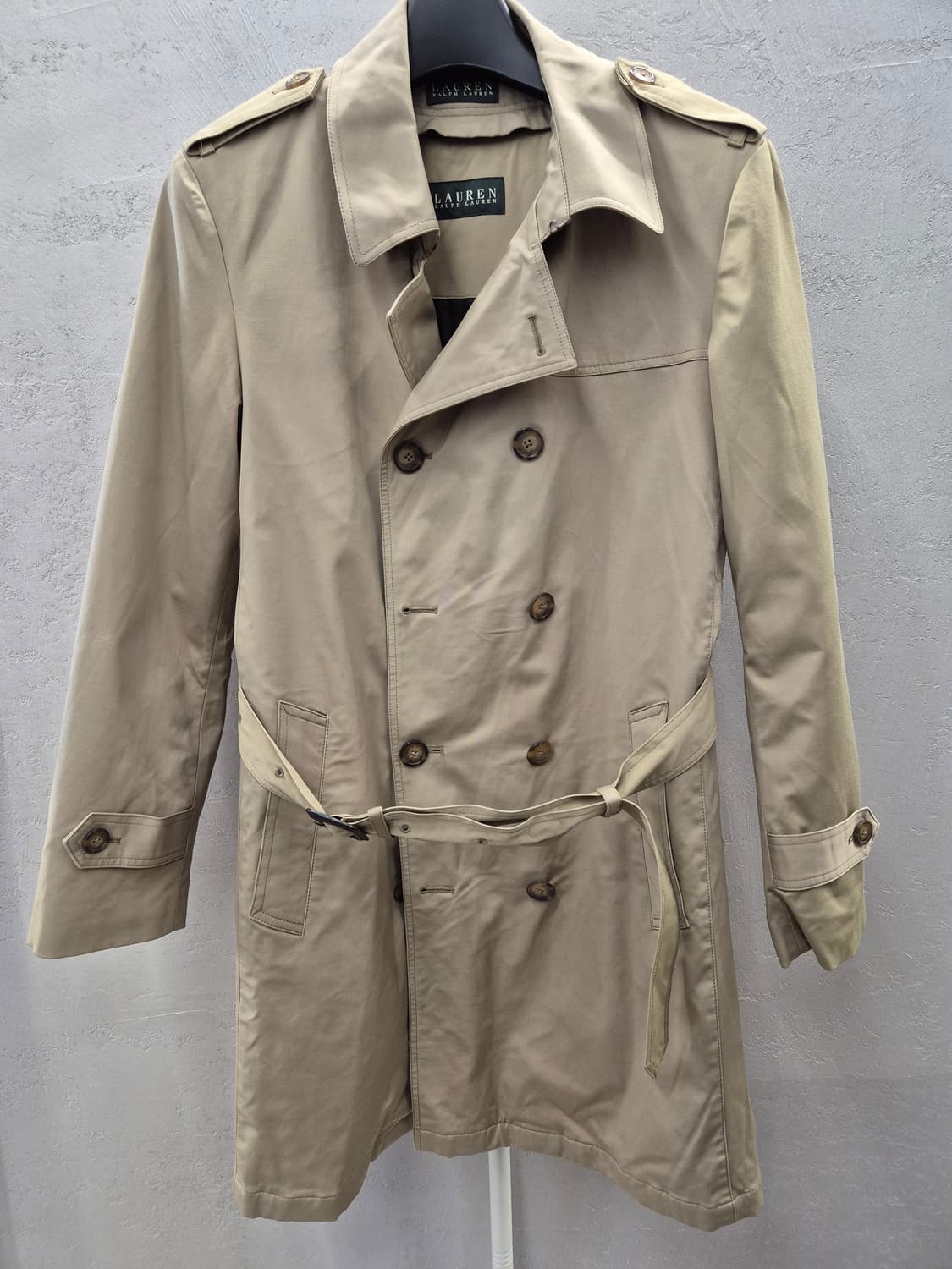 랄프로렌 베이지 트렌치 코트 38S 상품이미지4