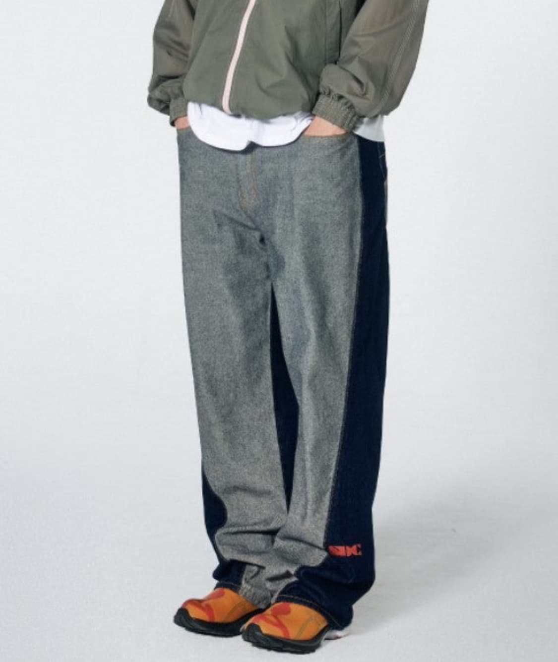 SCULPTOR [Reverse Block Denim Pants] 상품이미지1