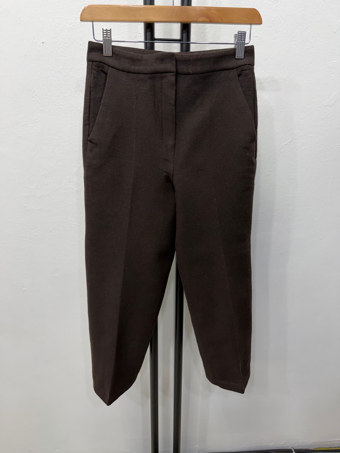 정품) 띠어리 여성 모재질 기본 슬랙스 팬츠 0 상품이미지1