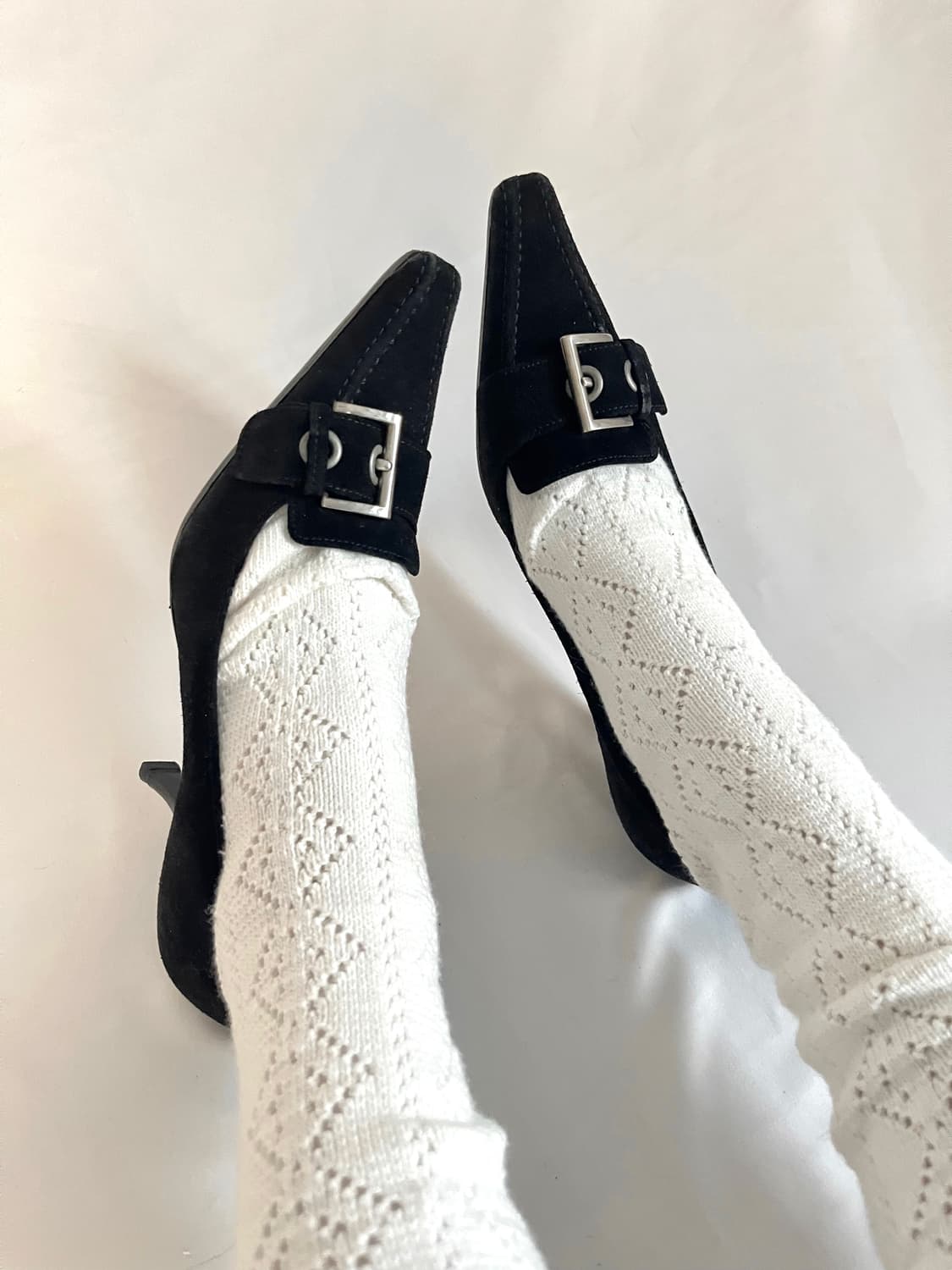 프라다 90s 버클 키튼힐 상품이미지1