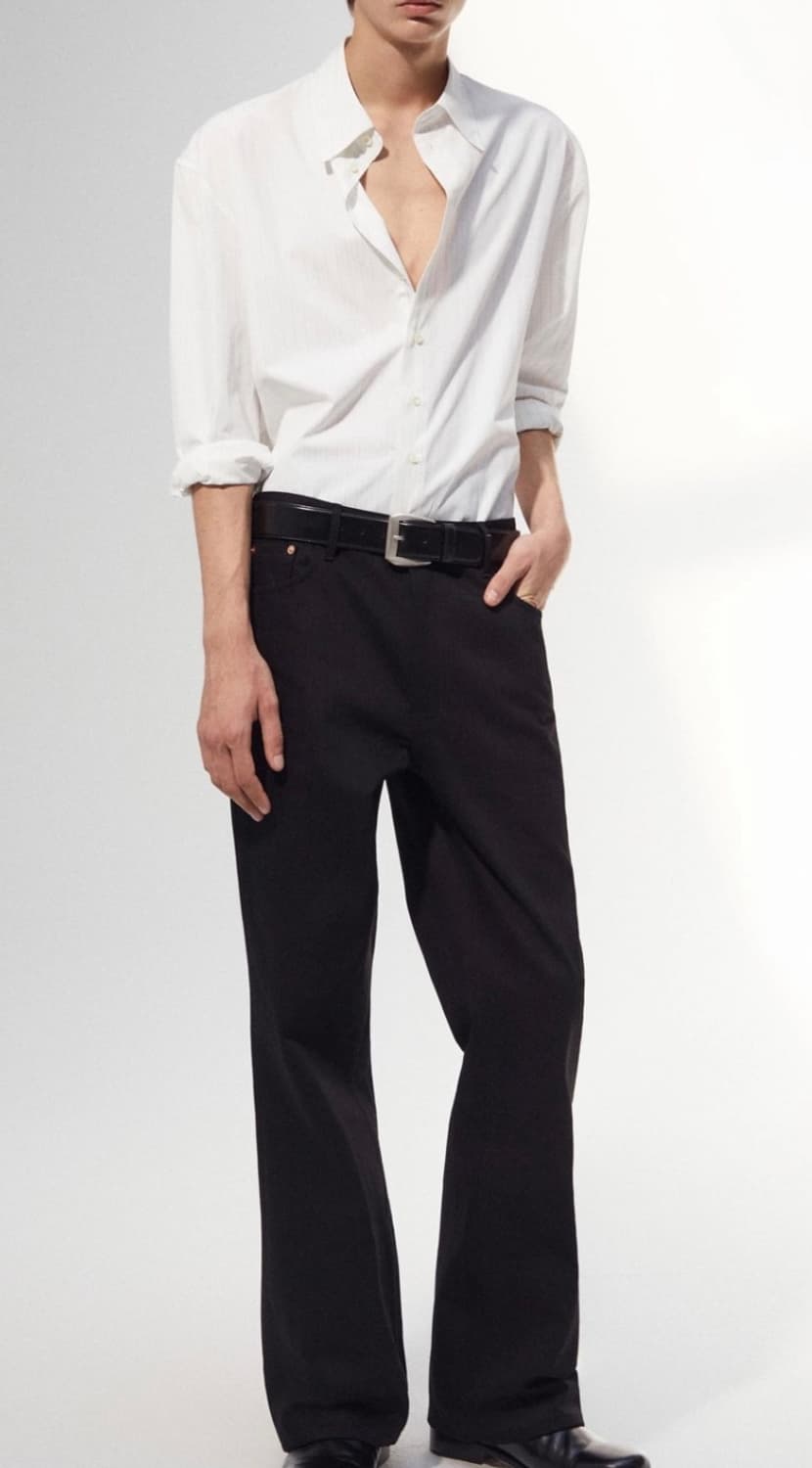 타일레 시그니처 핏 부츠컷 블랙 새상품 3 상품이미지2