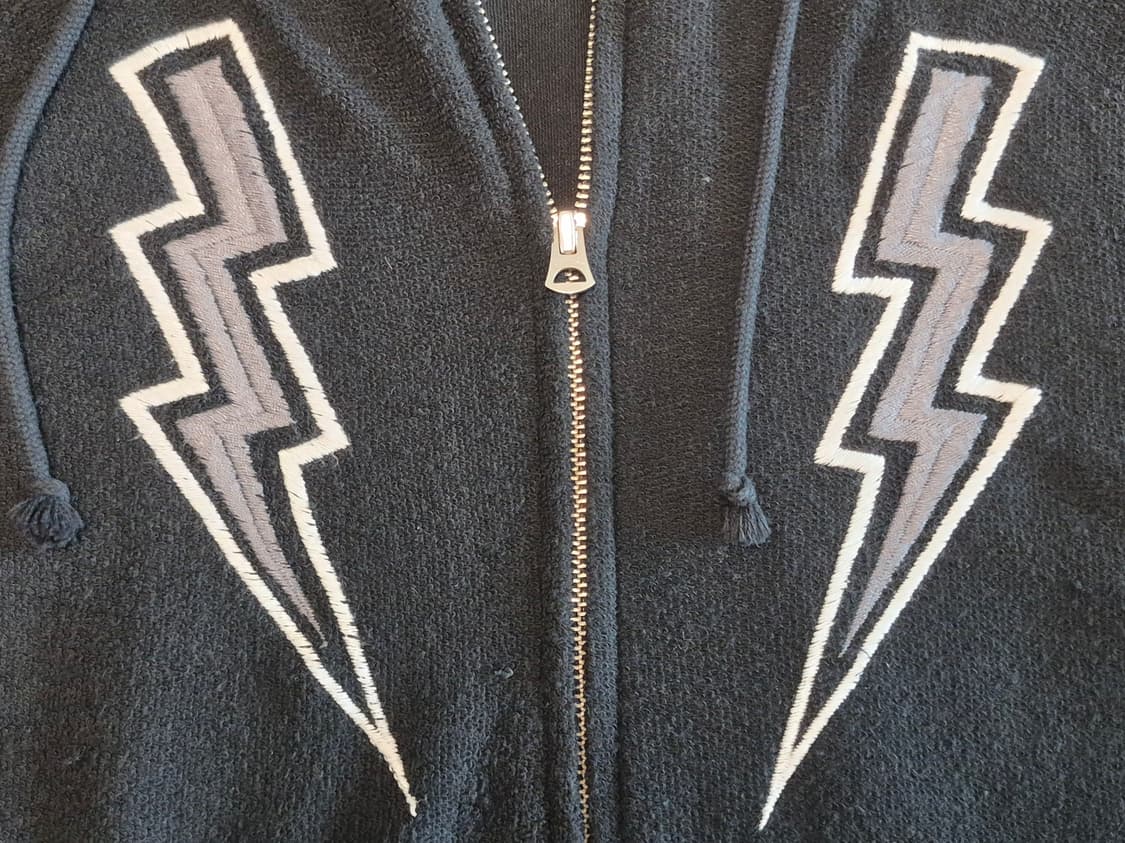 ROUGH AND RUGGED Terry Thunder Hoodie 상품이미지3