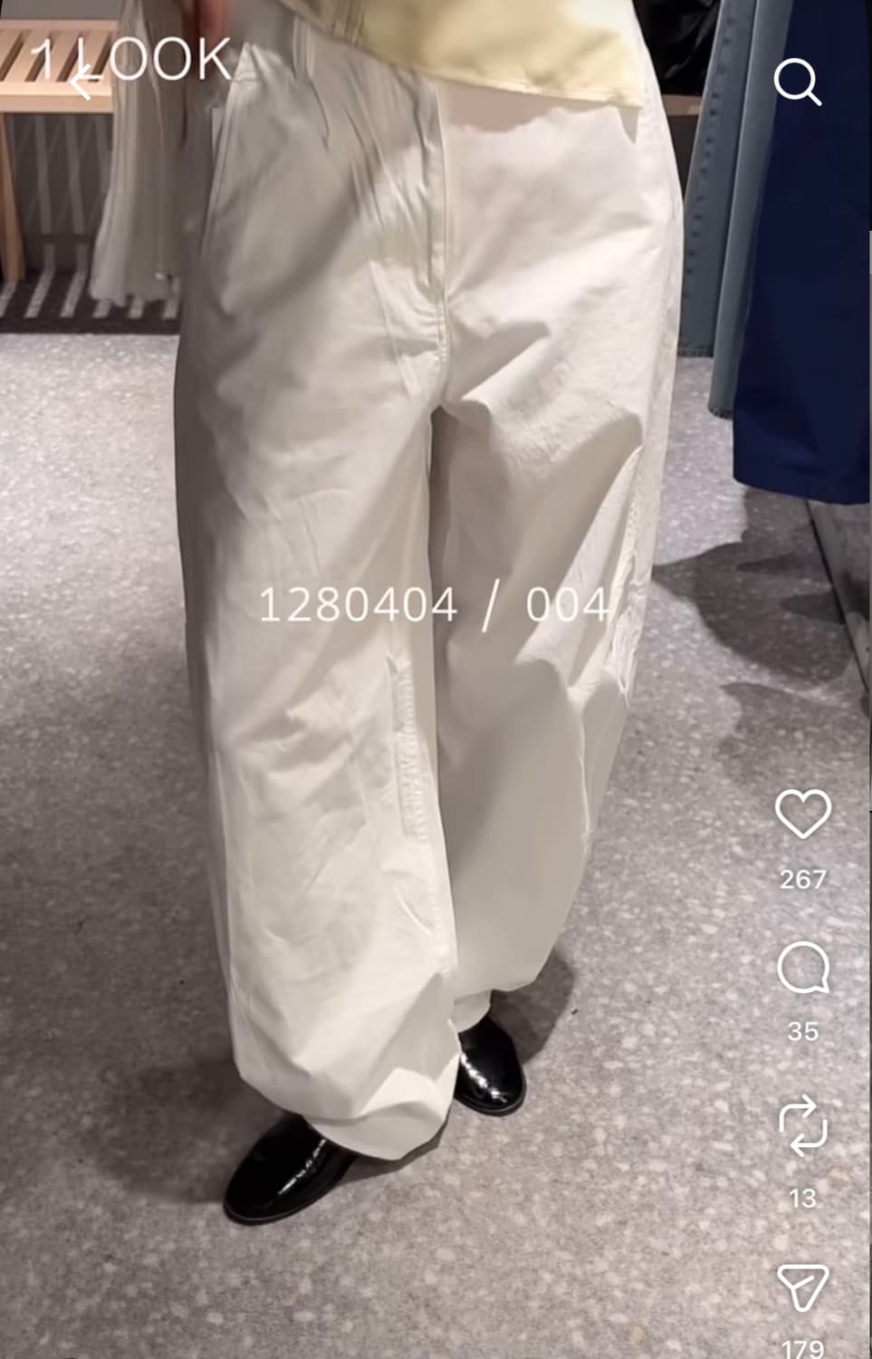 아르켓 배럴 레그 트라우저 상품이미지4
