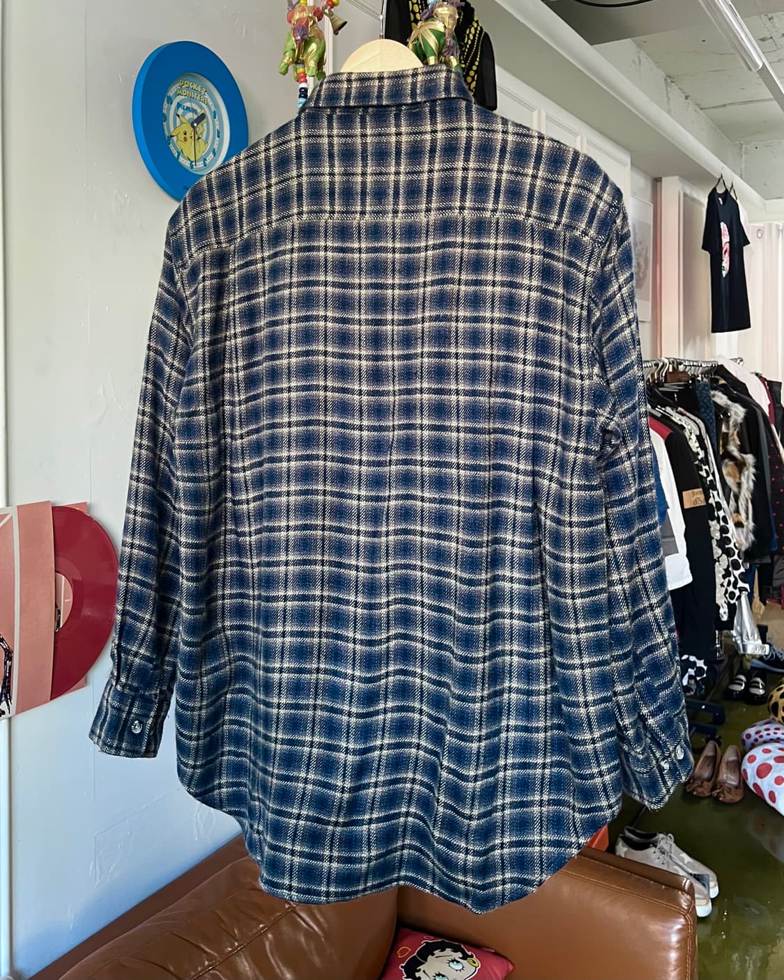 90-00s KANSAI Jeans Heavy Flannel Shirt 상품이미지8