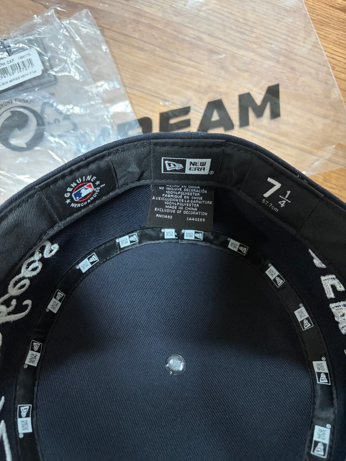 뉴에라 MLB 뉴욕양키스 필박스 7 1/4 (57.7cm) 상품이미지7