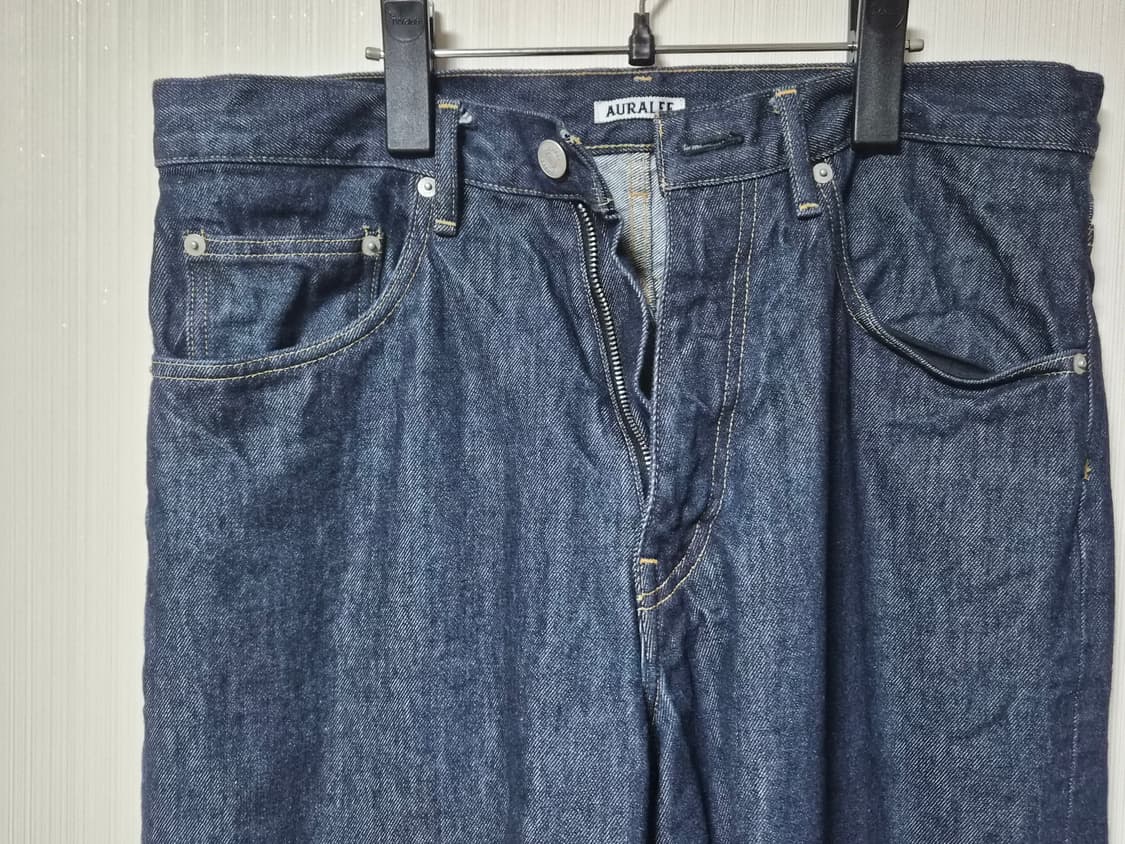 [32]오라리 하드 트위스트 5p 와이드 데님 상품이미지1