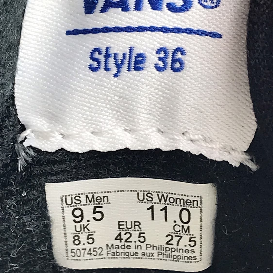 반스 VANS 올드스쿨 스타일36 스니커즈 신발 남성275 상품이미지10