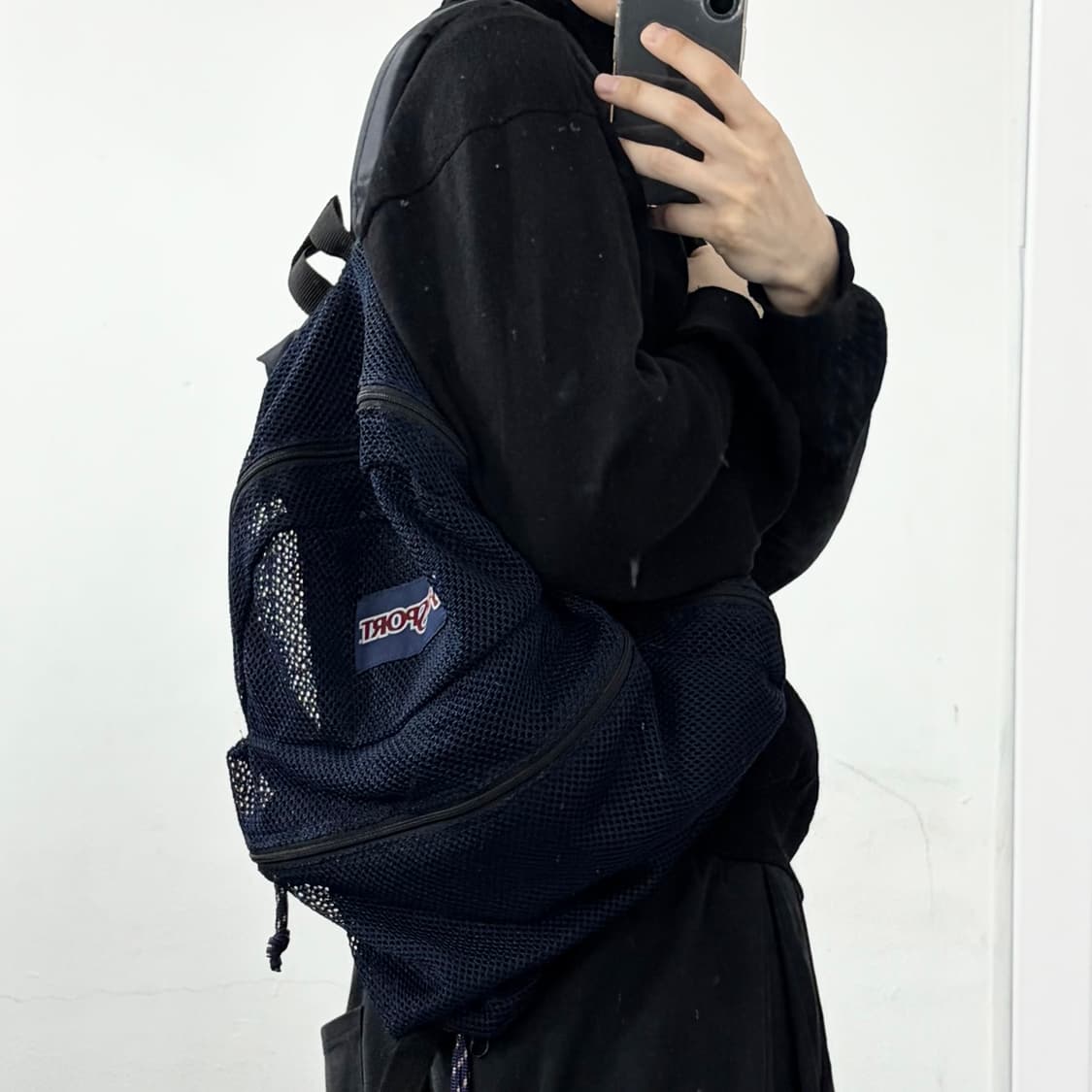 잔스포츠 시스루 메쉬 백팩 상품이미지1