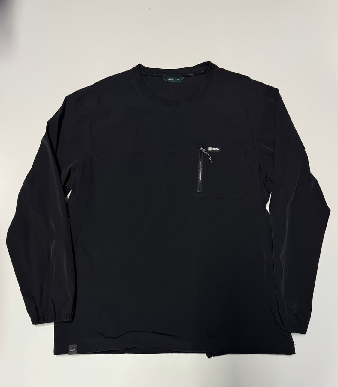 네파 Nepa 24년도 등산 나일론 바스락 맨투맨 2XL 블랙 상품이미지1