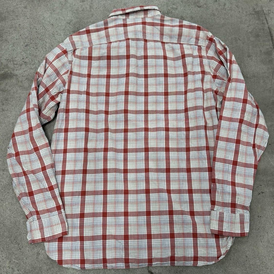 RRL 더블알엘 체크 코튼 워크 셔츠 상품이미지4