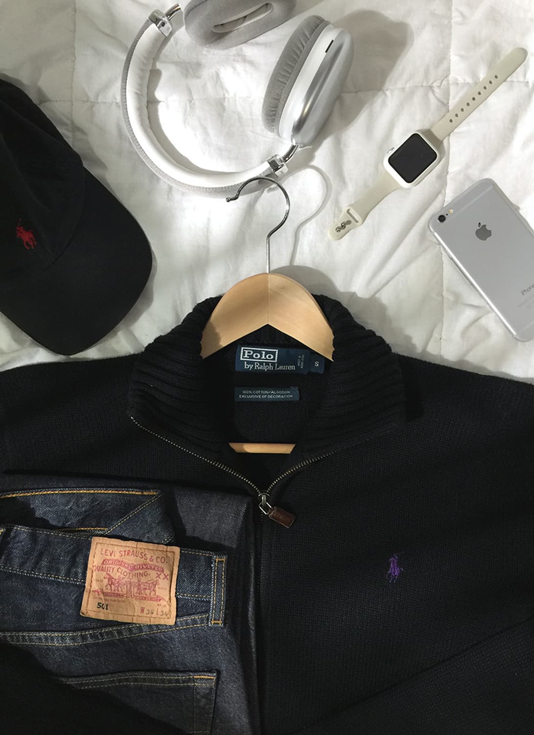 (MAN) 폴로랄프로렌 니트집업 XL  상품이미지1