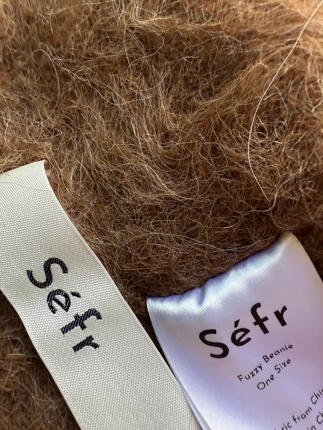 Séfr Fuzzy Beanie Alpaca 알파카 비니 상품이미지5