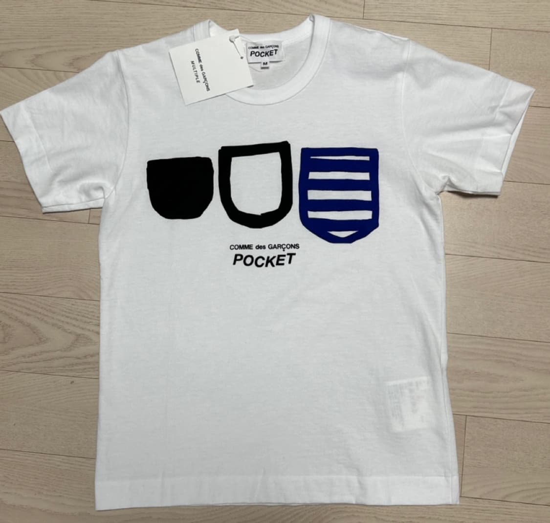 꼼데가르송 포켓 플레이 티셔츠 새상품 상품이미지1