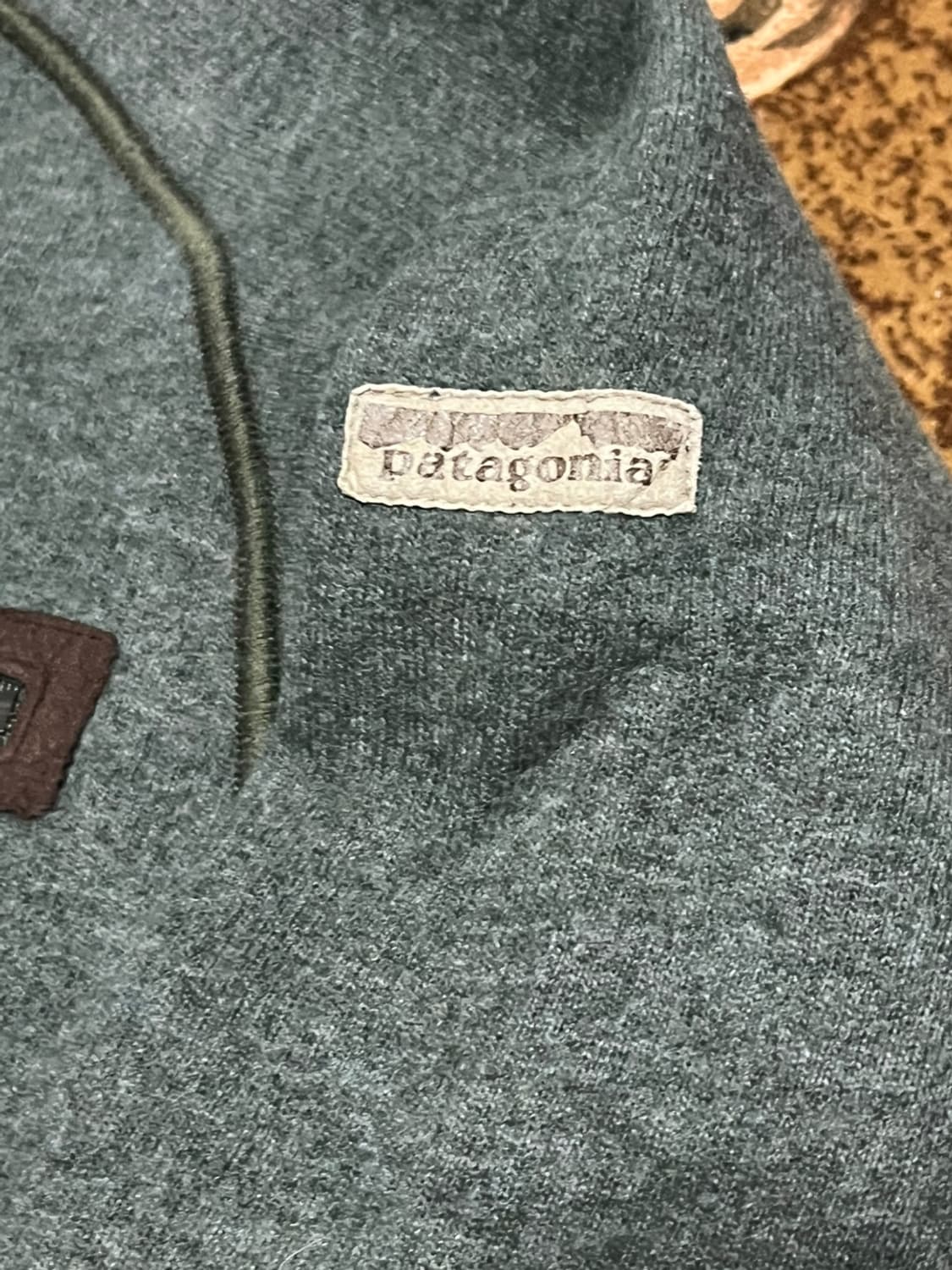 빈티지 파타고니아 울 니트 하프집업 made in usa 상품이미지3