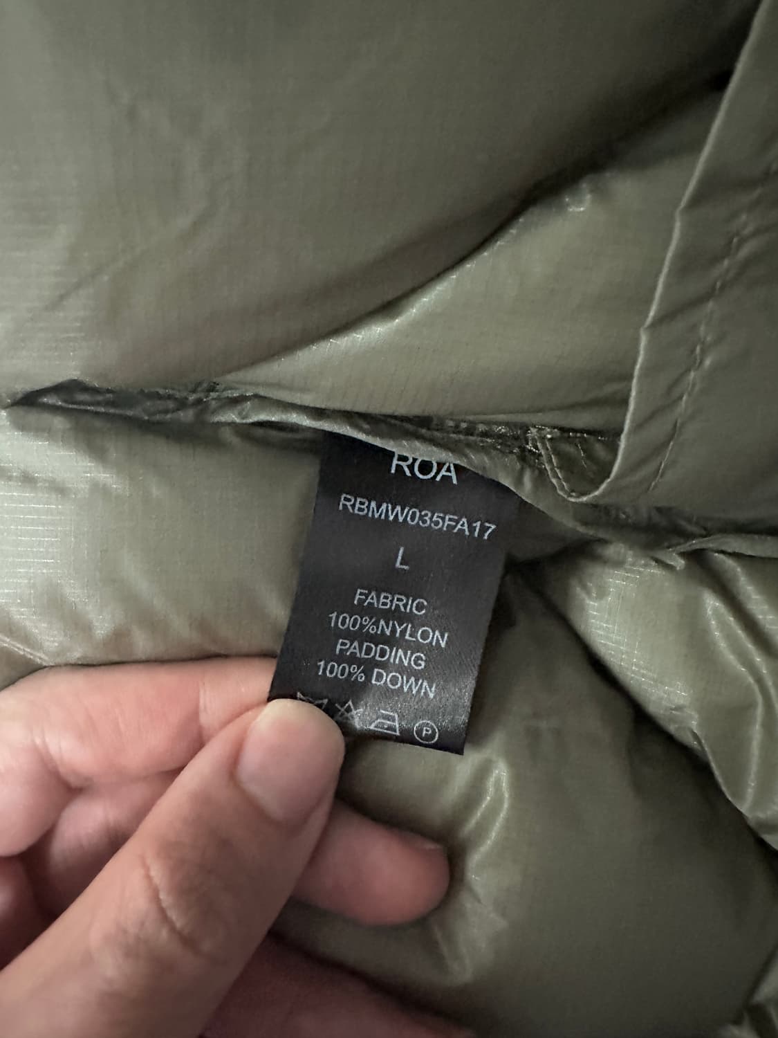 [L]로아 하이킹 패딩 베스트 상품이미지3