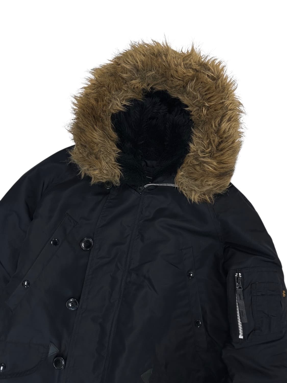 알파인더스트리 N3B 야상패딩 블랙 (S~L) 상품이미지2