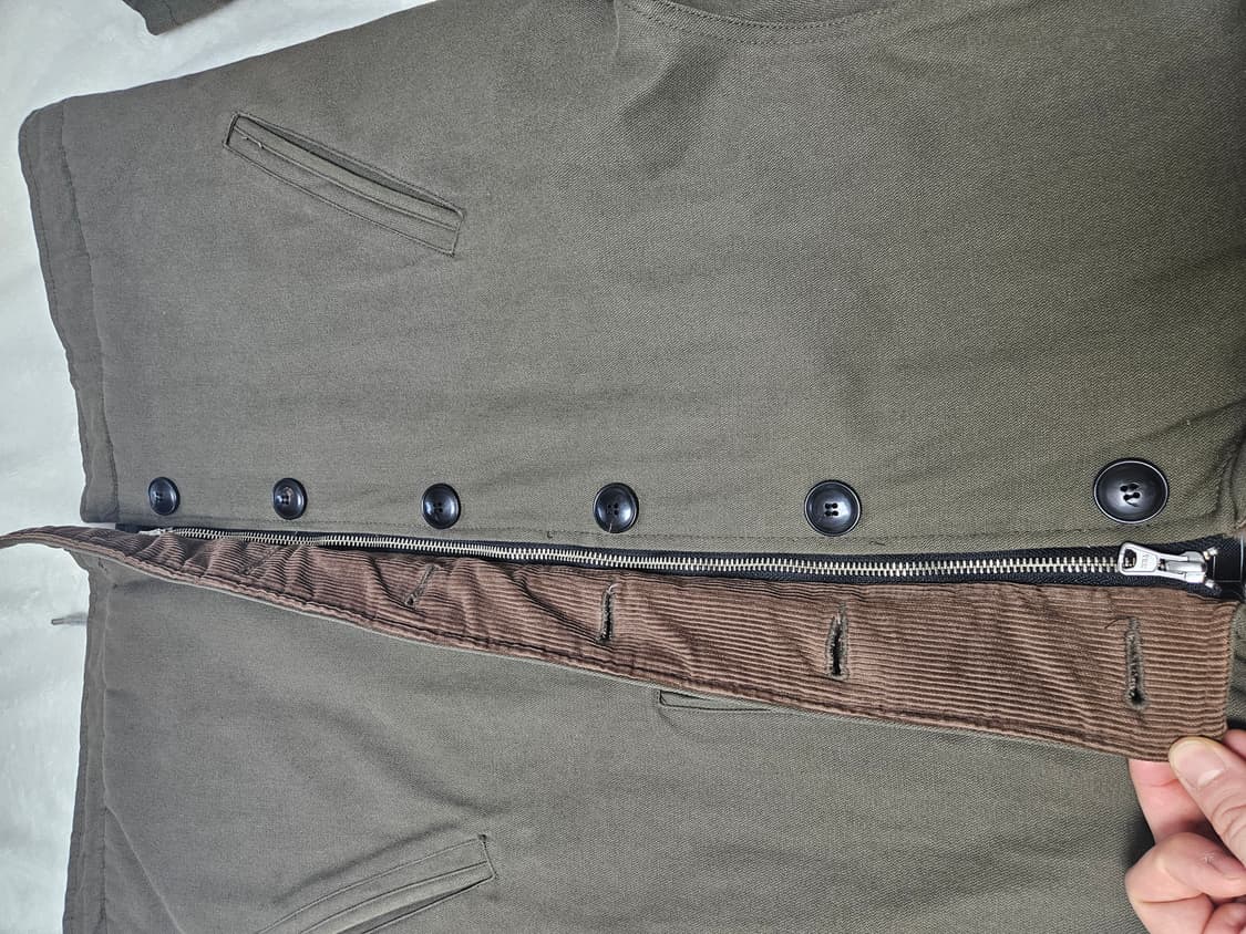 프리즘웍스 n1 미해군 덱자켓 올리브 L 사이즈 상품이미지3