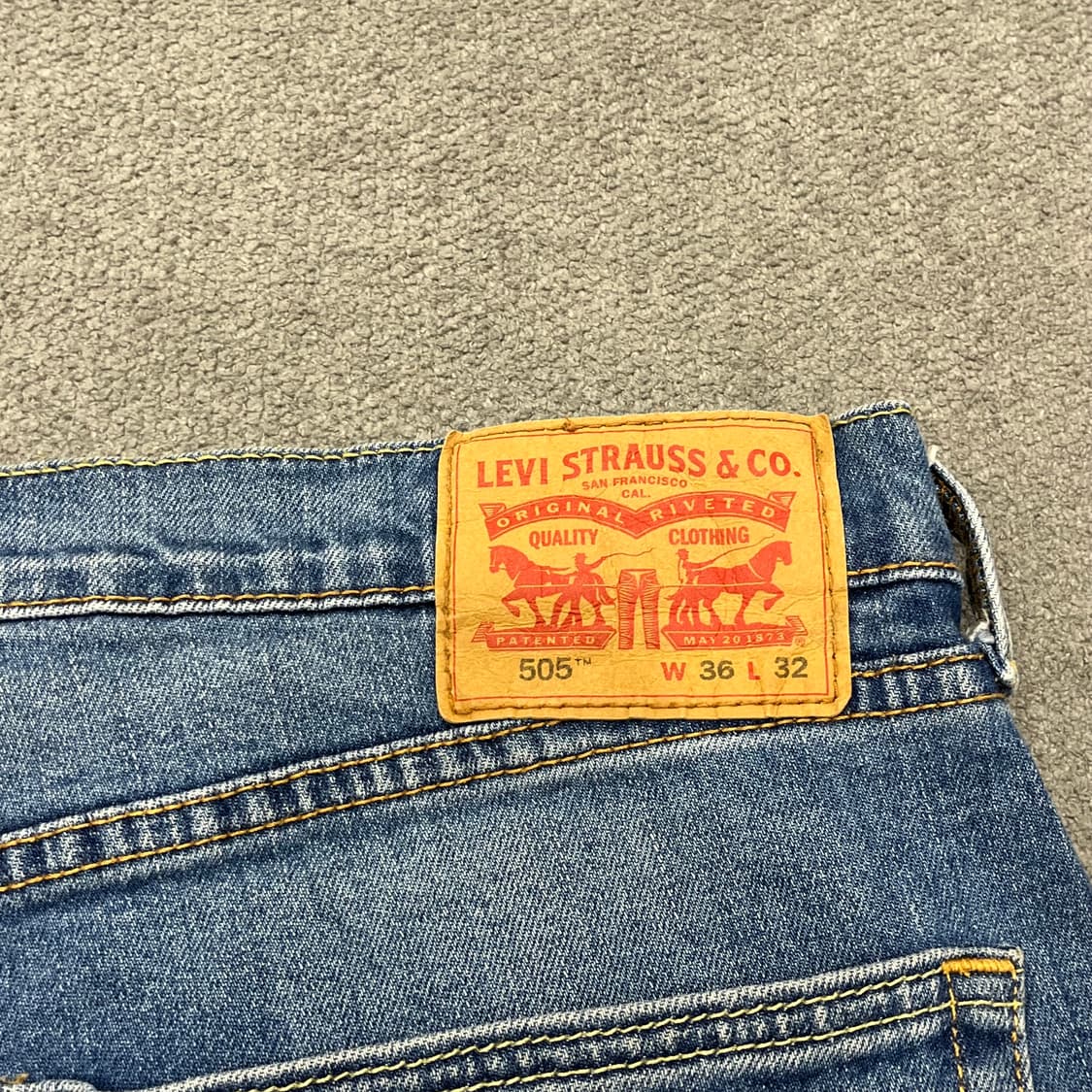36 리바이스 505 데님 팬츠 상품이미지9