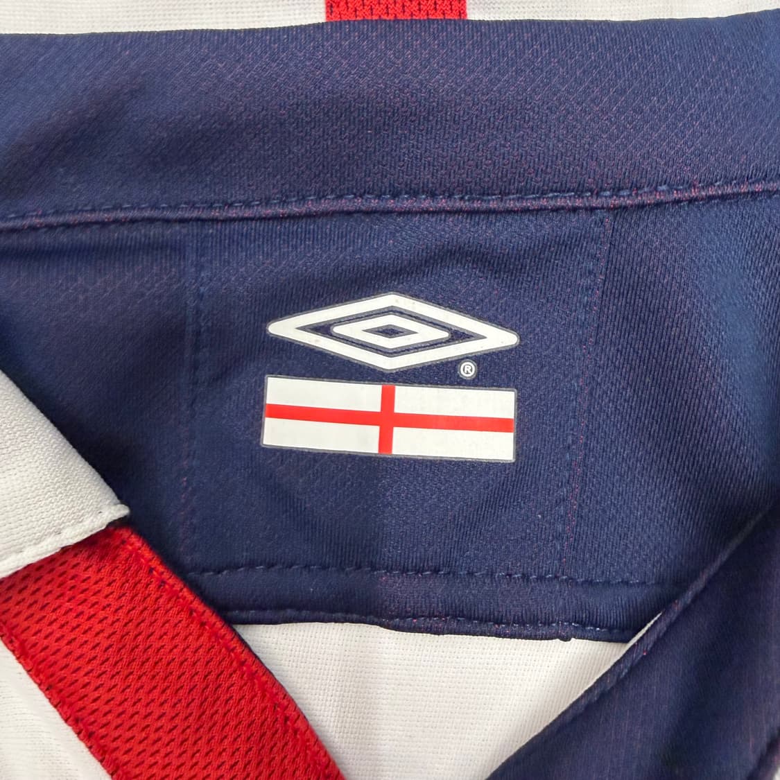 엄브로 03-05 잉글랜드 홈 제라드 마킹 유니폼 M 상품이미지7