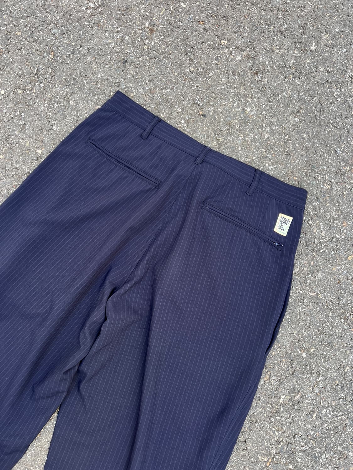 BEAMS SSZ STRIPE WIDE PANTS 빔즈ssz스트라이프팬츠 상품이미지9