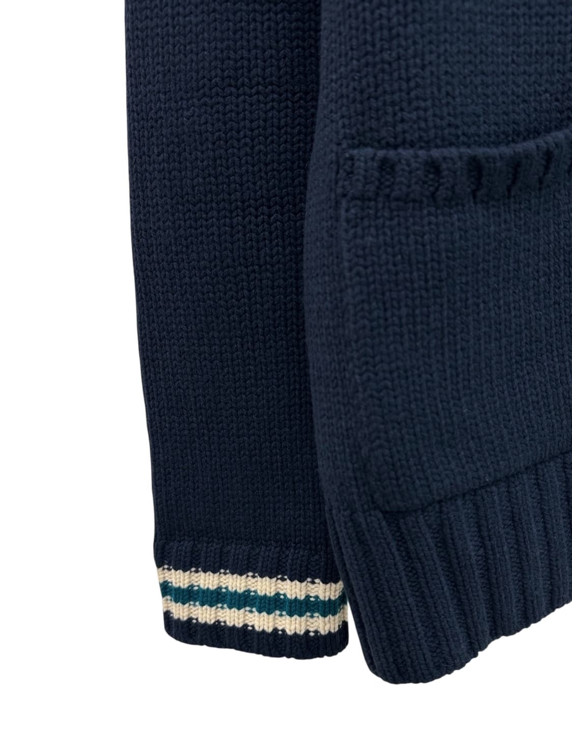 라코스테 울 가디건 네이비 (4,L) 상품이미지5