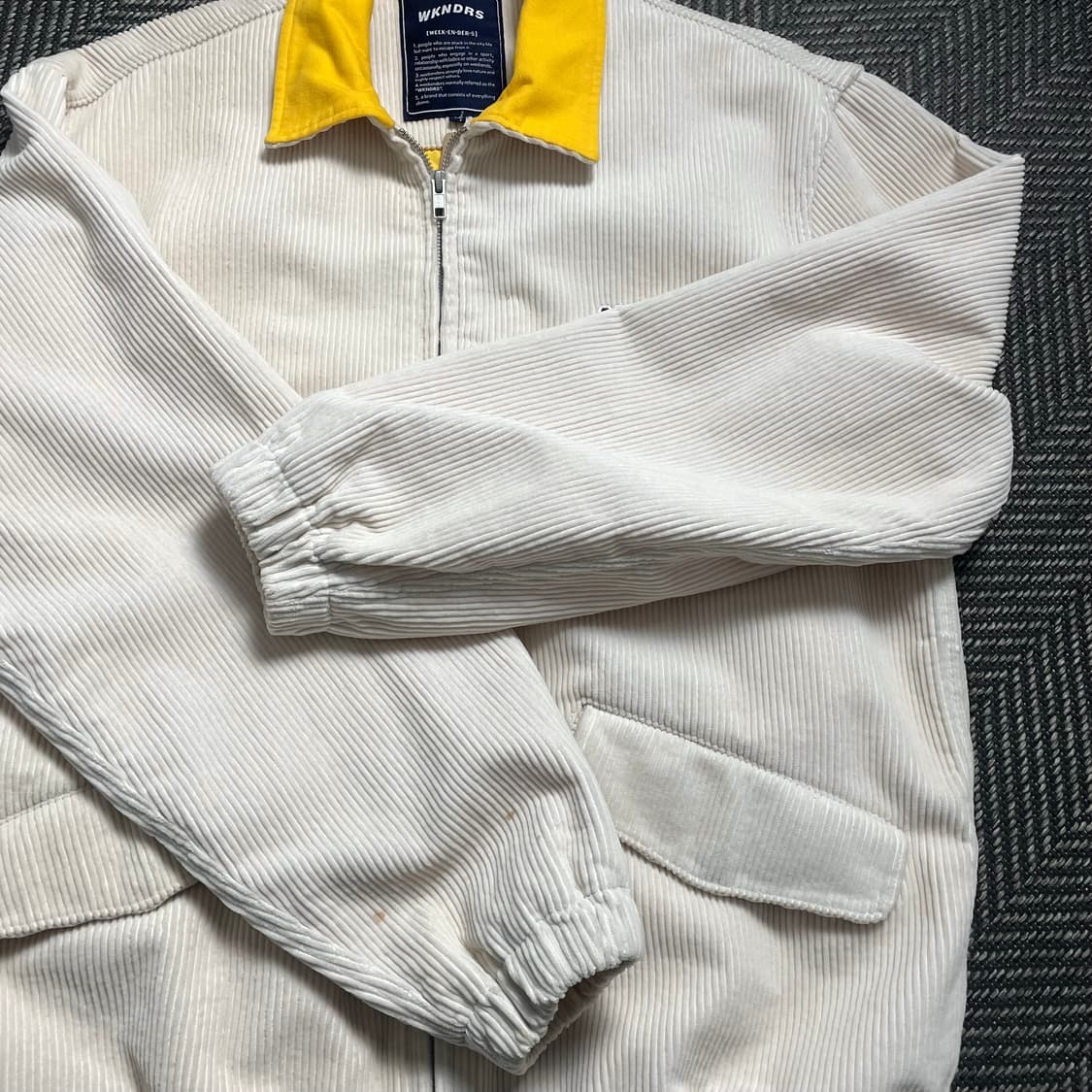 위캔더스 코듀로이 워크 자켓 브라운o 4726 상품이미지4