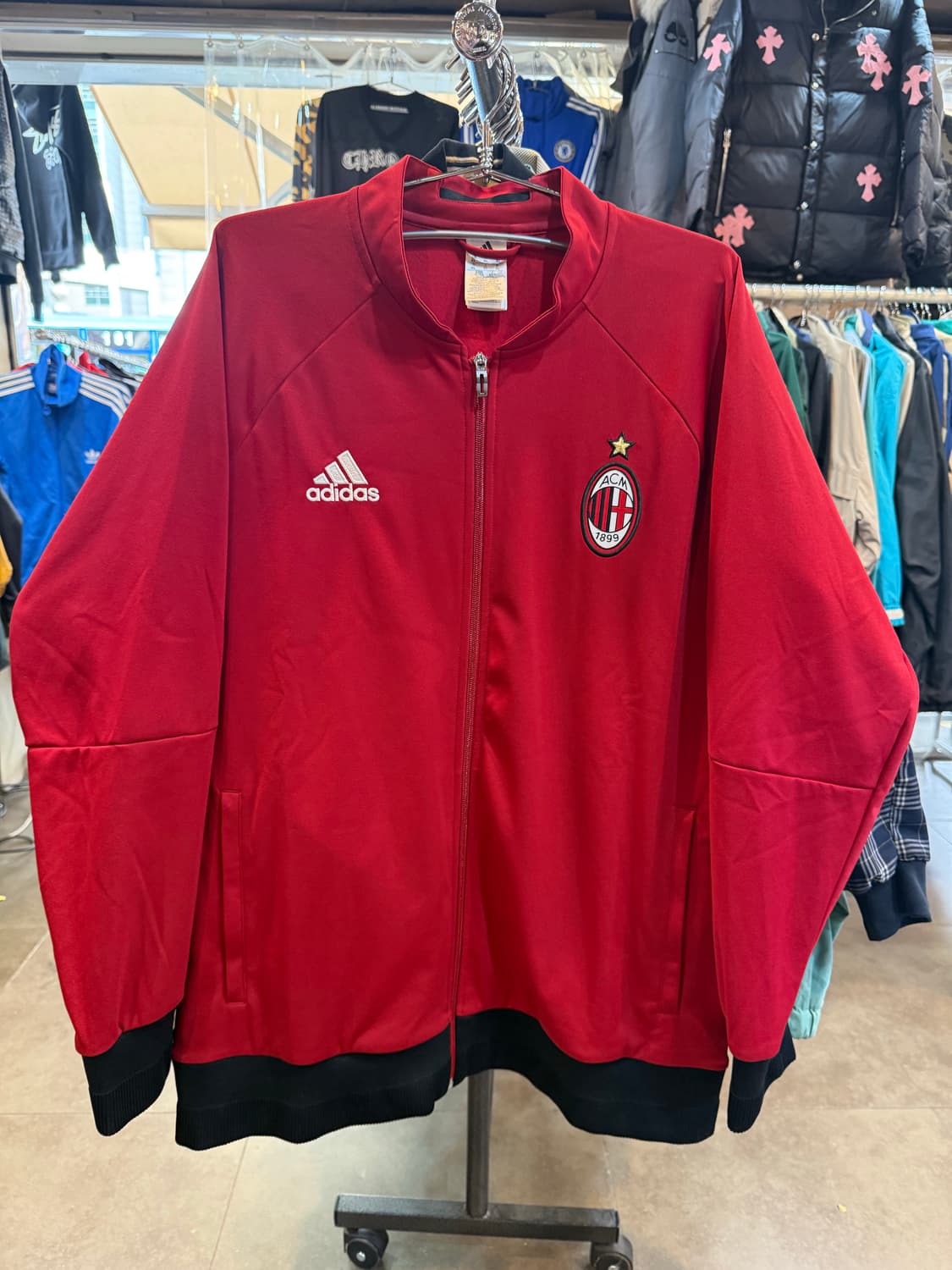 아디다스 AC 밀란 트랙탑 져지 XL 상품이미지2