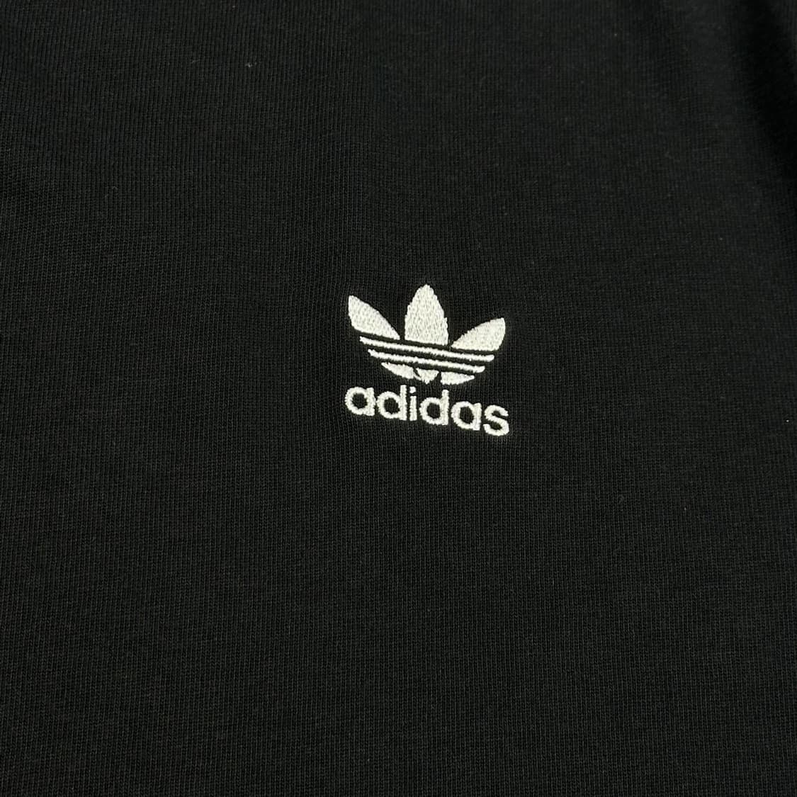 아디다스 트레포일 백로고 블랙 반팔 티셔츠 (4XL) 상품이미지4