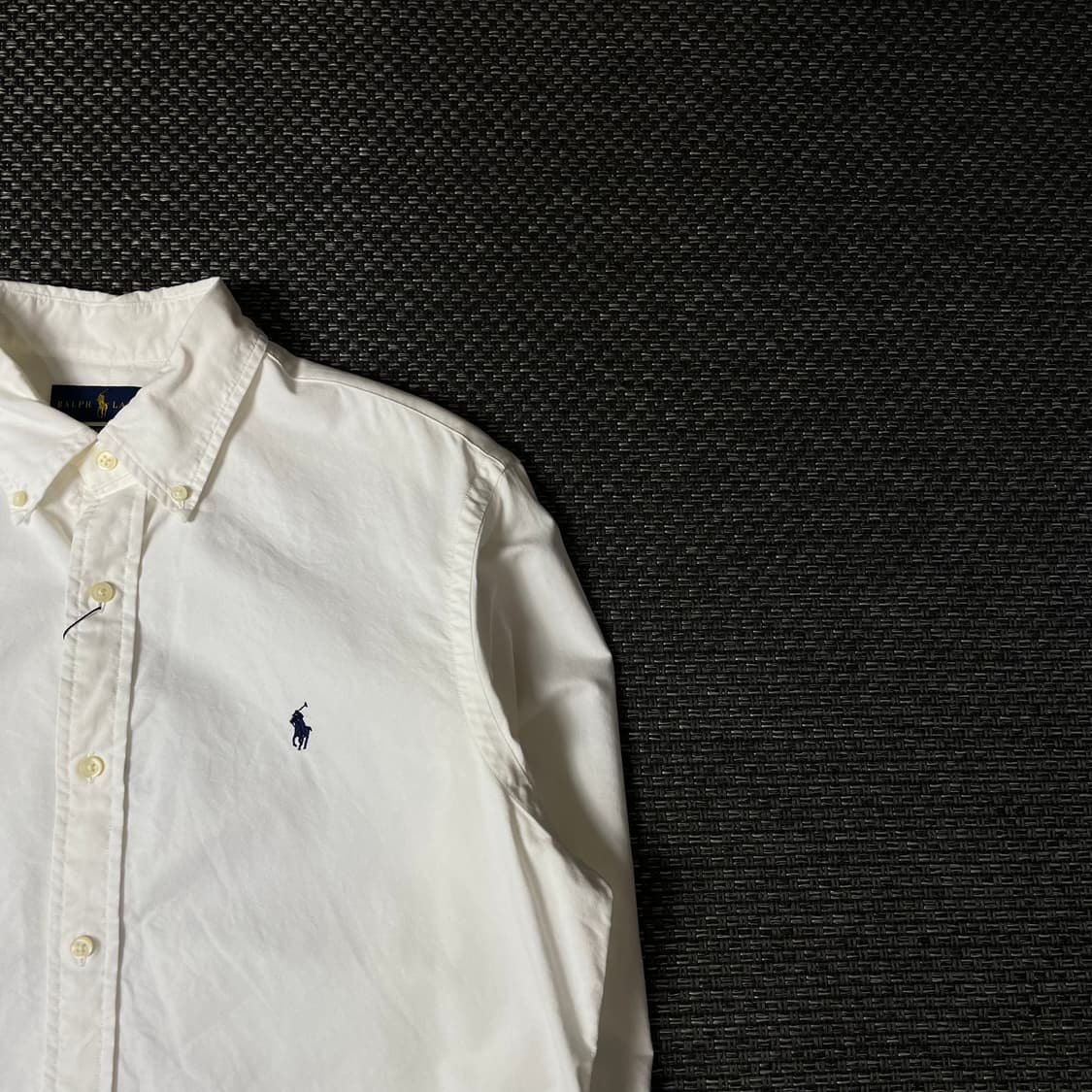 폴로랄프로렌 블루포니 화이트 긴팔 셔츠 클래식핏 M 상품이미지3