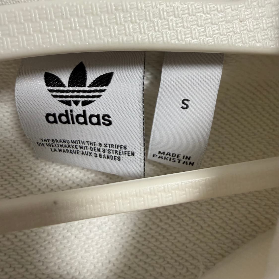 아디다스 후드티 화이트 S 상품이미지3