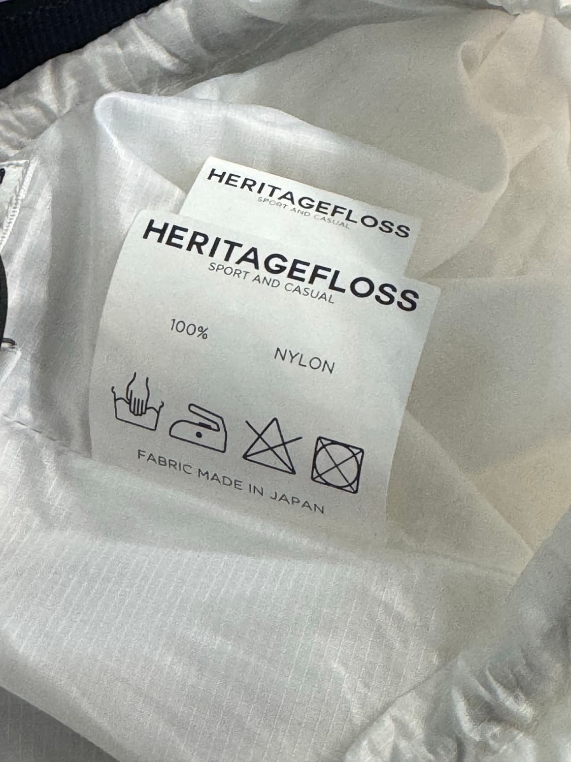 (17SS) 해리티지플로스 스포츠백 - 화이트 상품이미지4