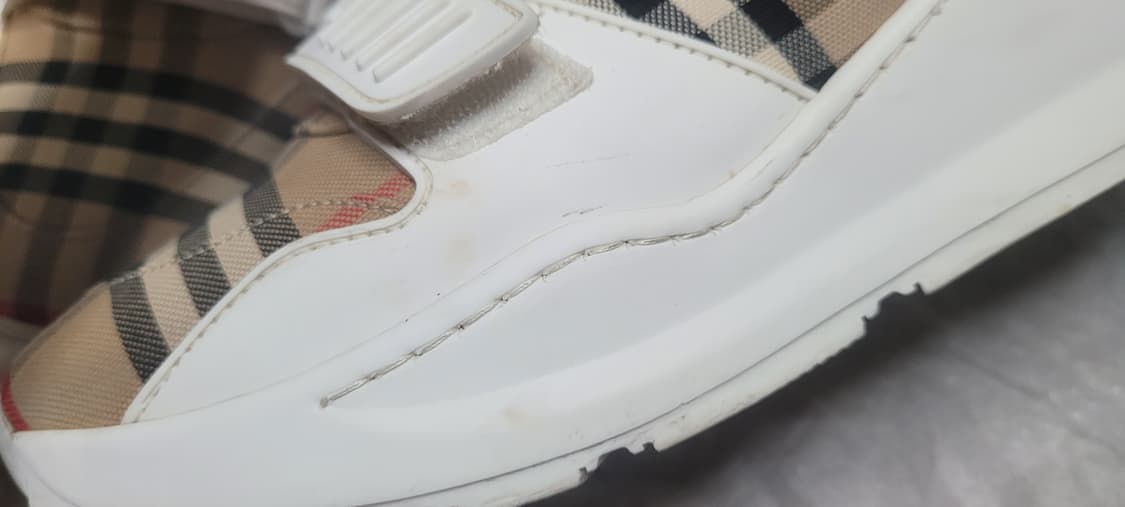 버버리 빈티지 체크 스니커즈 42/270 상품이미지4