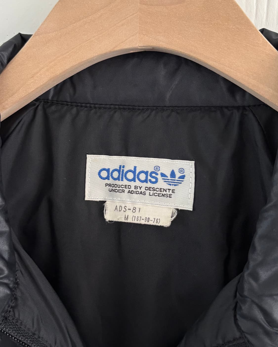 Adidas 아디다스 80’s 파이어버드 와펜 후디드 유광 바람막이 자켓 상품이미지5
