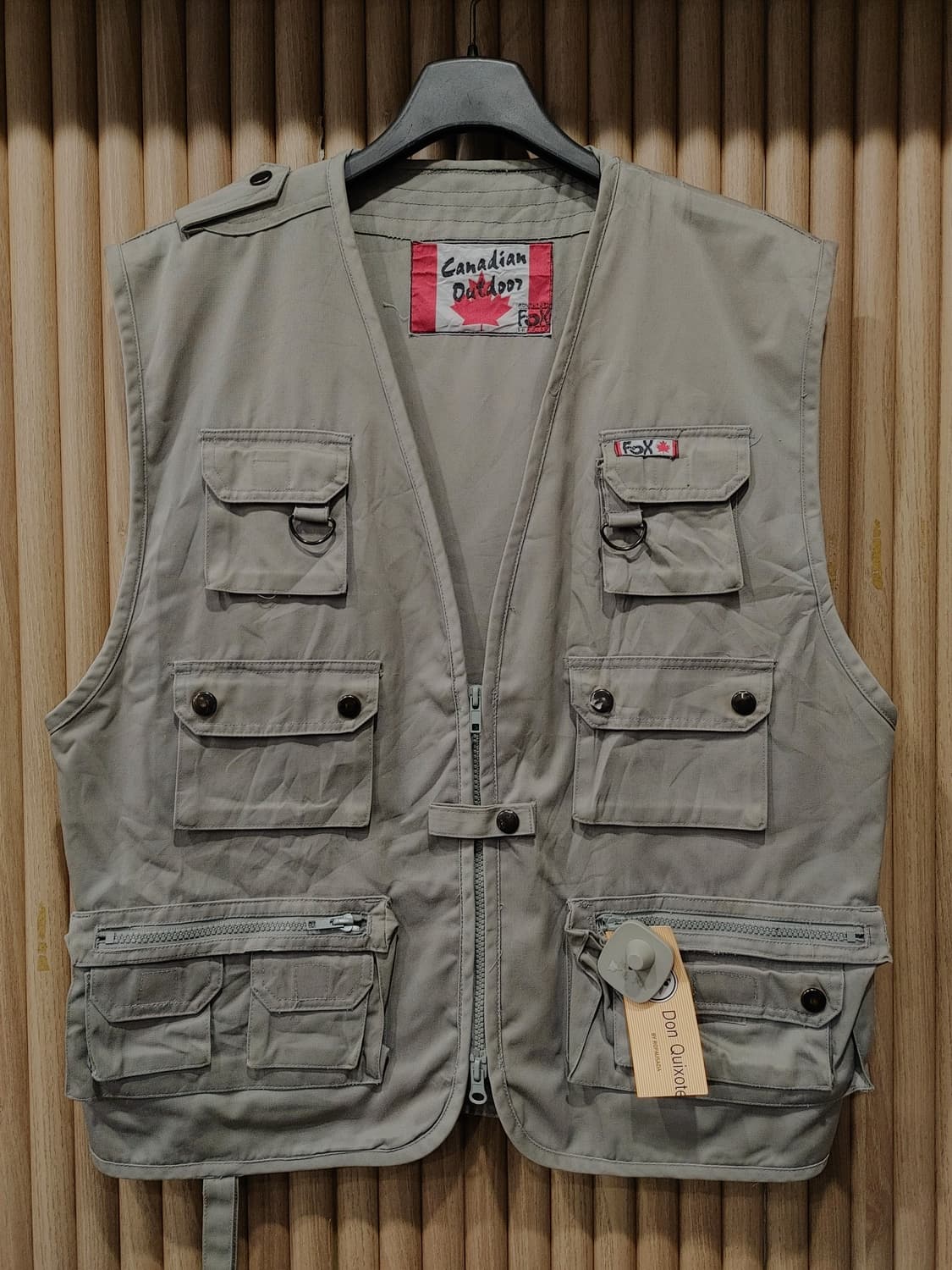 무배) 빈티지 피싱 조끼 자켓 - L 상품이미지1