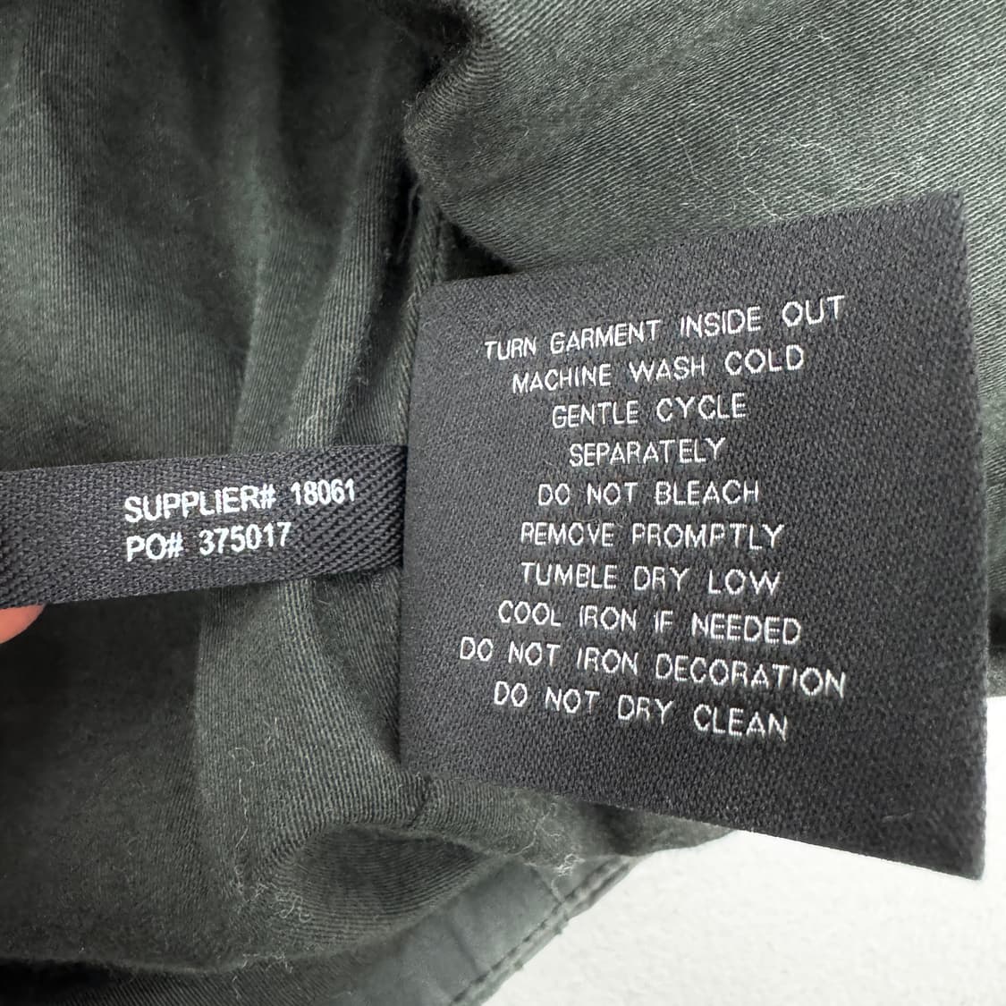 폴로 바이커 카키 멀티지퍼 레이싱 자켓 상품이미지6