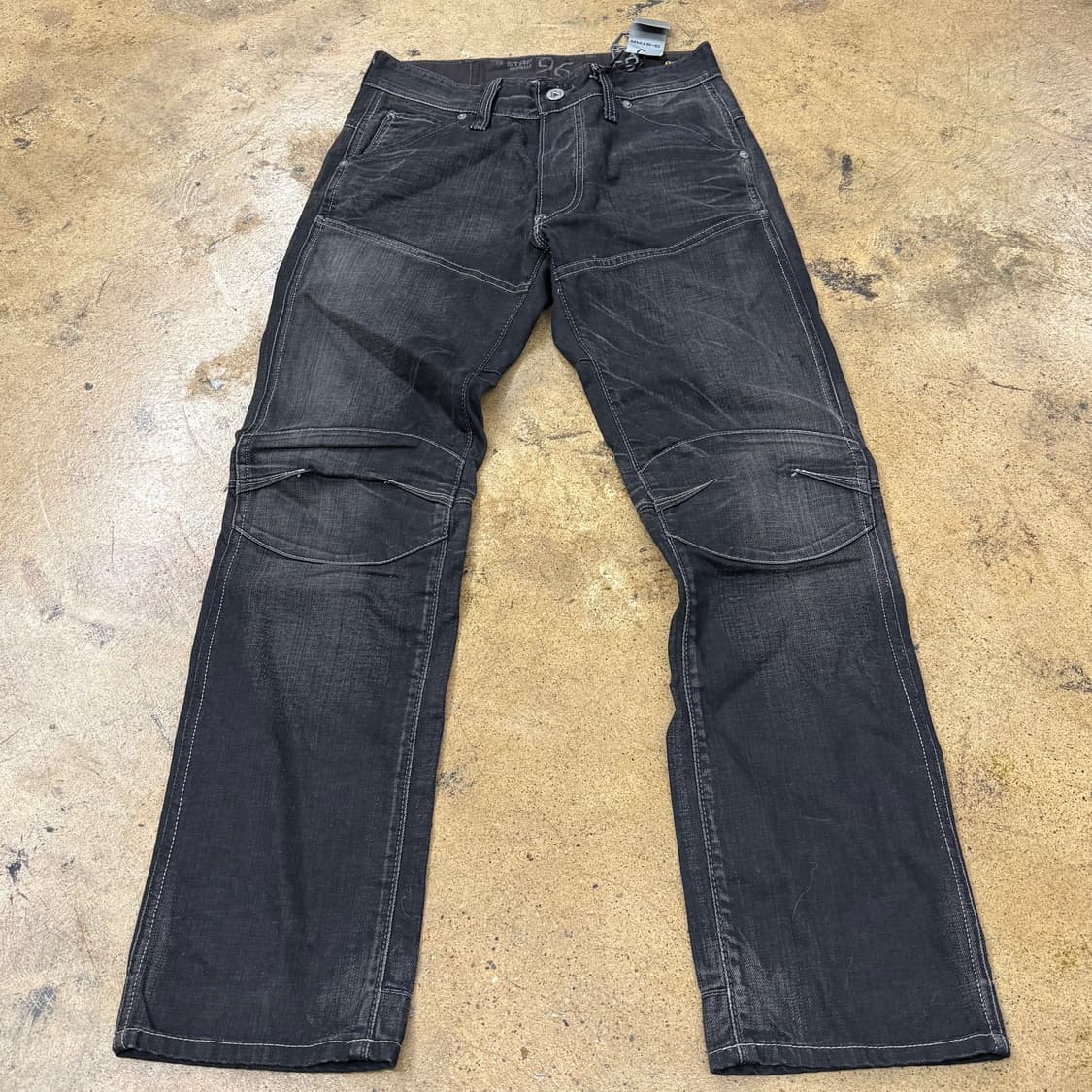 [정품] G-Star Raw 블랙 데님 청바지 b18 상품이미지2