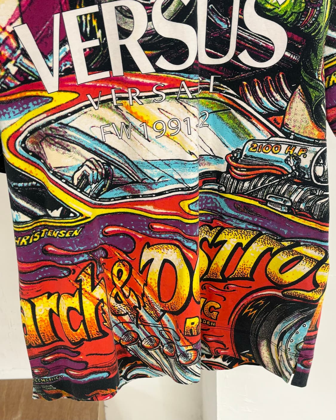 베르수스 베르사체 프린팅 반팔티셔츠 상품이미지5