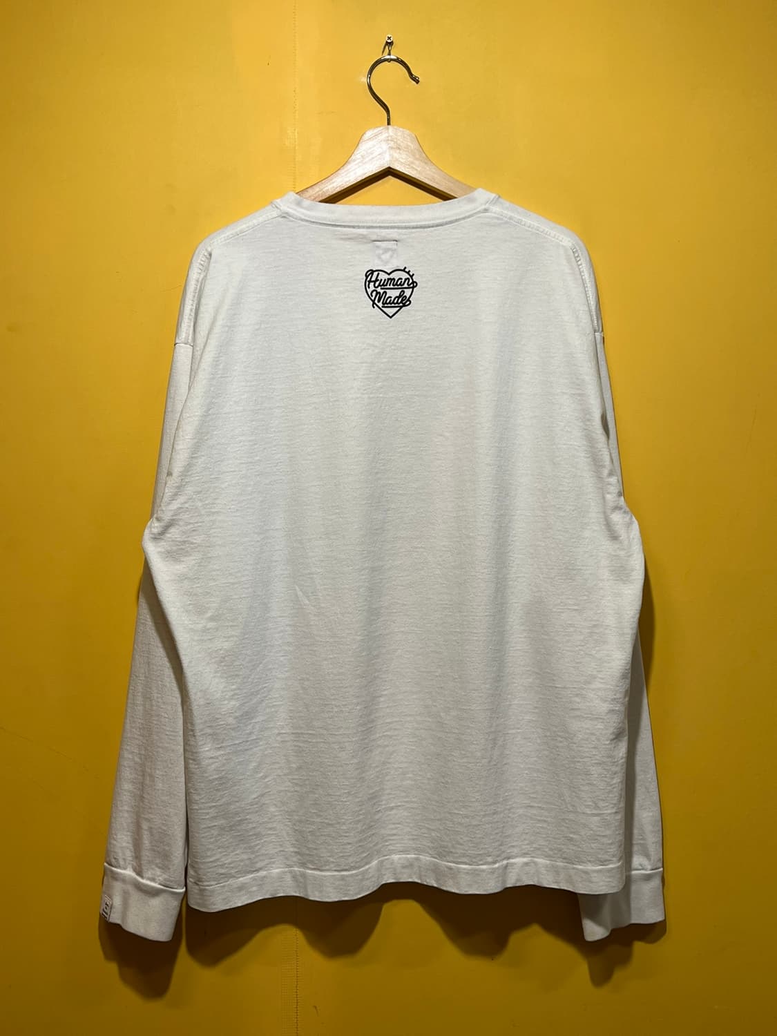 [XXL] 휴먼메이드 그래픽 롱슬리브 티셔츠 #4 화이트 상품이미지6