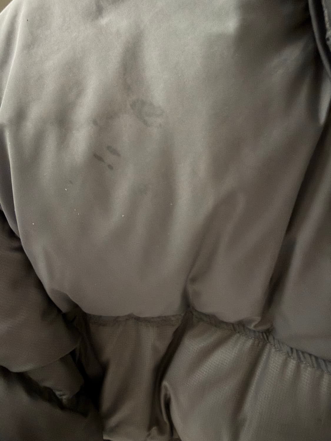 노스페이스 90s 센터로고 눕시 그레이 700 상품이미지4