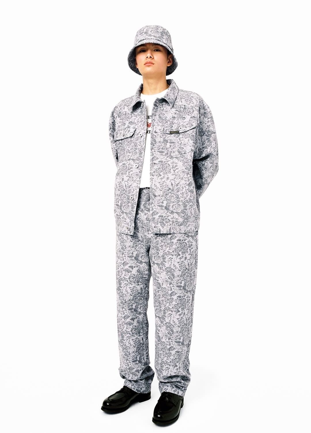 디스이즈네버댓 플로랄 자켓 셋업 M size 상품이미지1