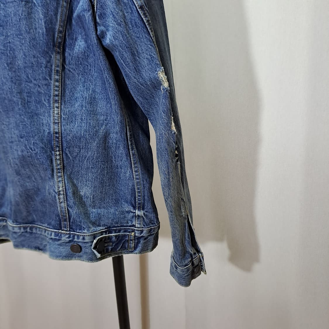 (택포) 리바이스 하와이안카라 커스텀 데님 트러커자켓 L B554 상품이미지7