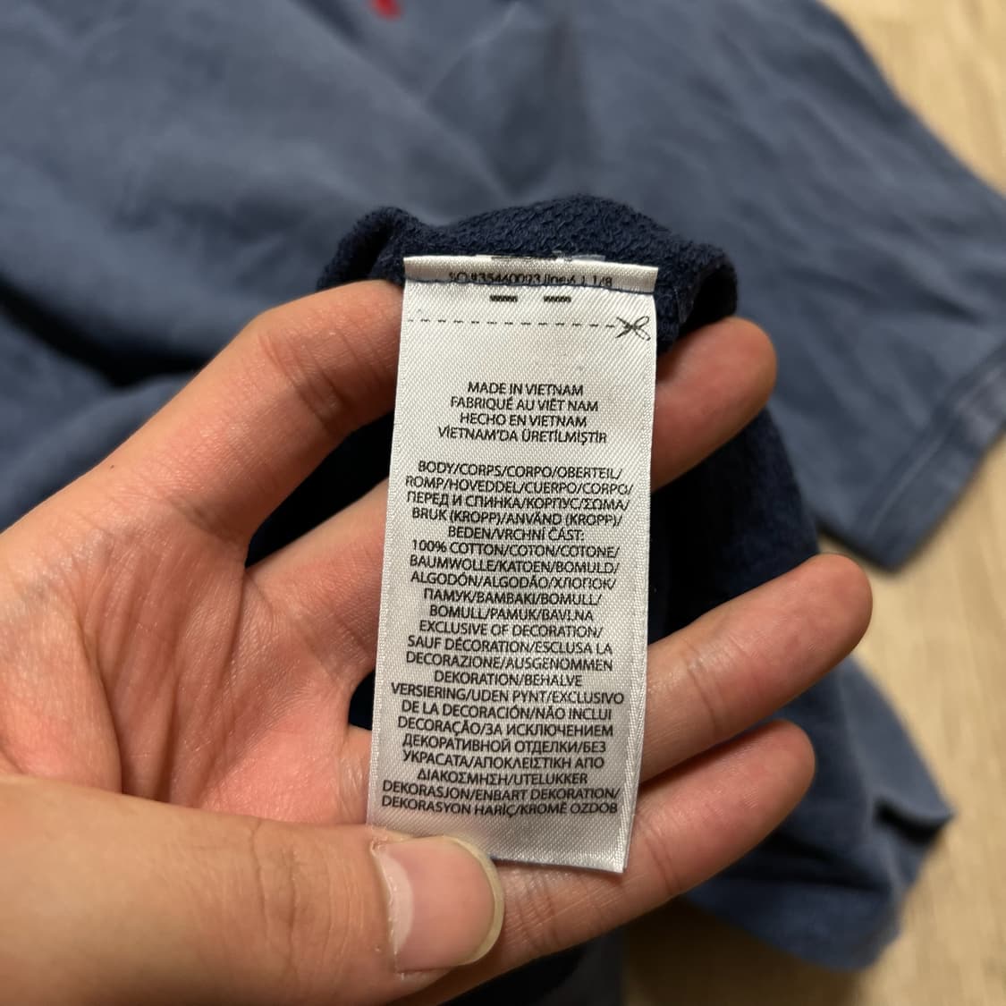 폴로 랄프로렌 다잉 워싱 반팔티 XL/105 상품이미지6