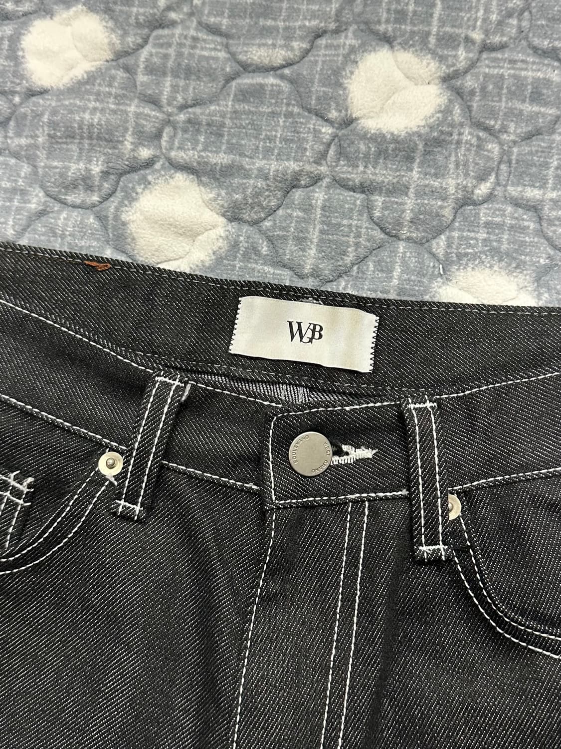 웨스트 그랜드 블러바드 생지 데님  상품이미지4