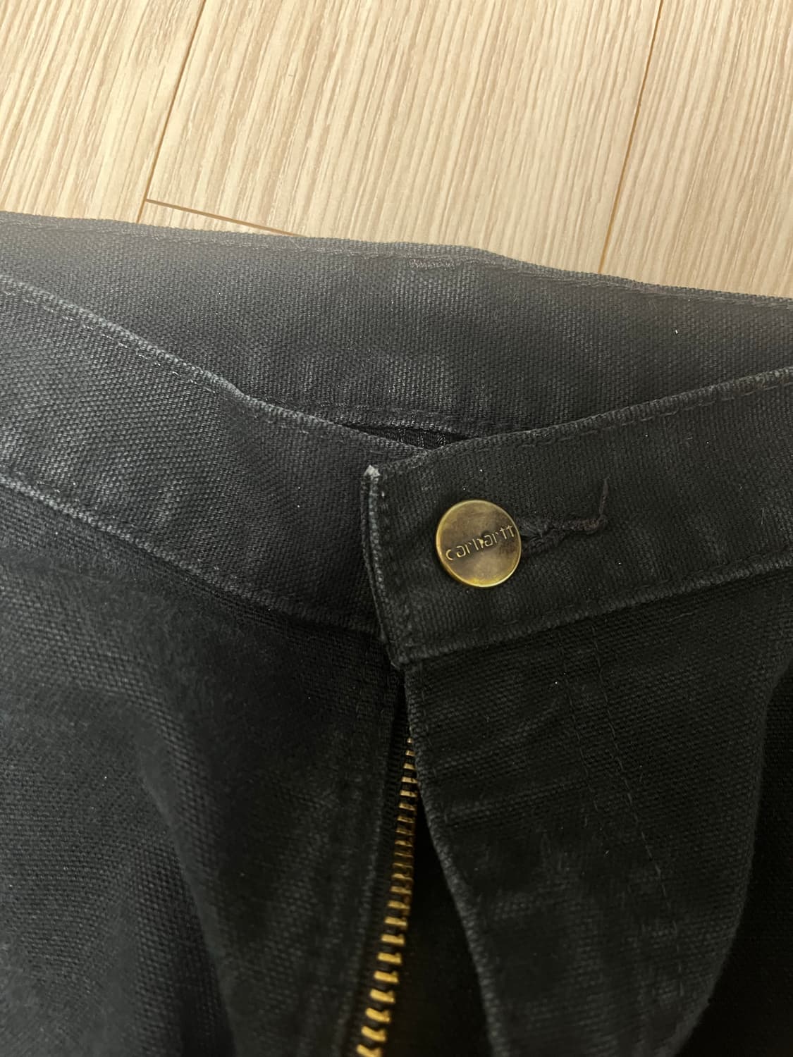 칼하트 더블니 블랙 팬츠(36x34) 상품이미지5