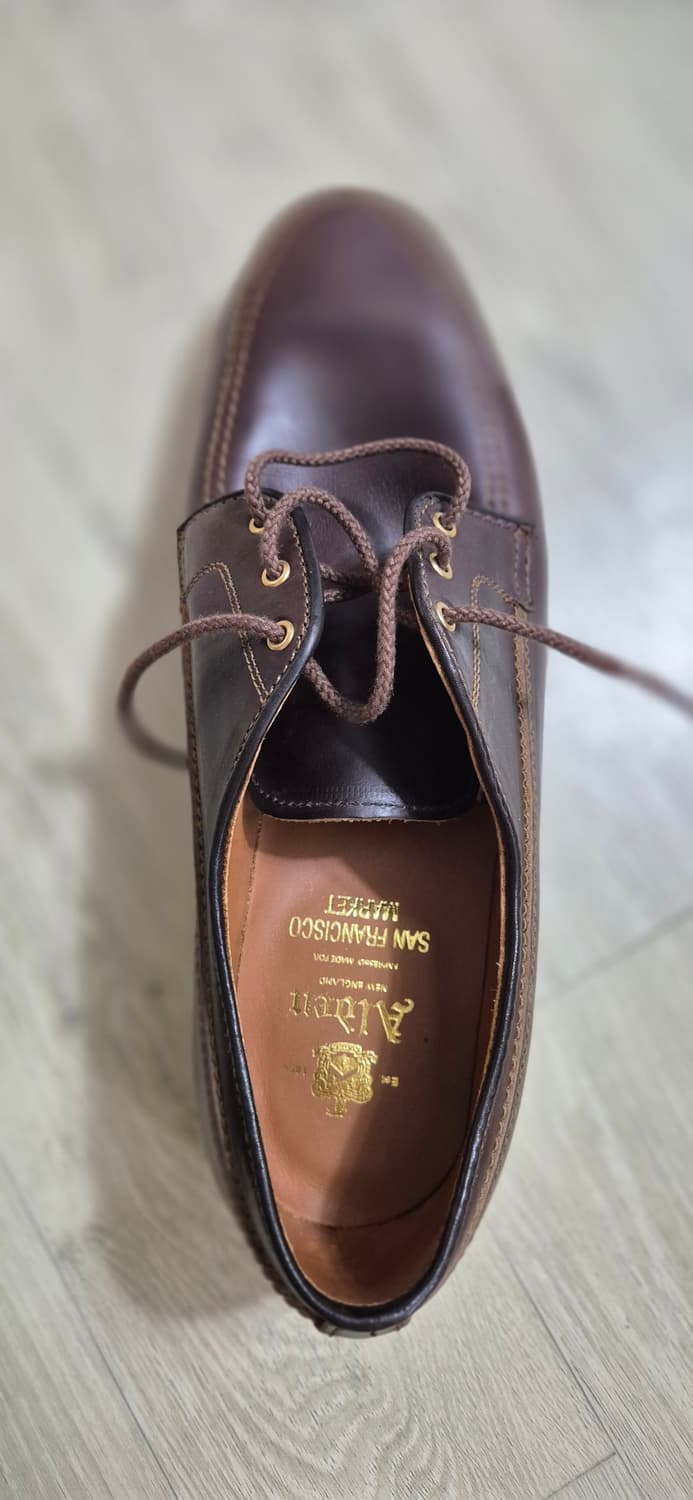 Alden 734L 3-Eye Camp Moc Blucher - Brow 상품이미지3